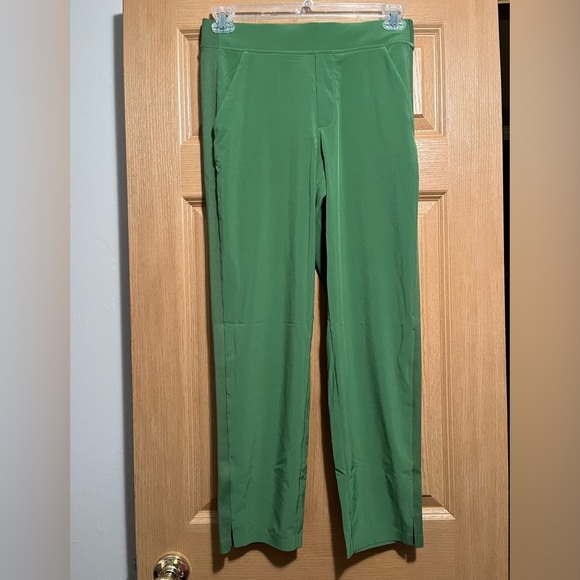 Athleta Green Brooklyn Mid Rise Ankle Pant NWOT Size 4 Activewear Athleisure - Picture 2 of 12